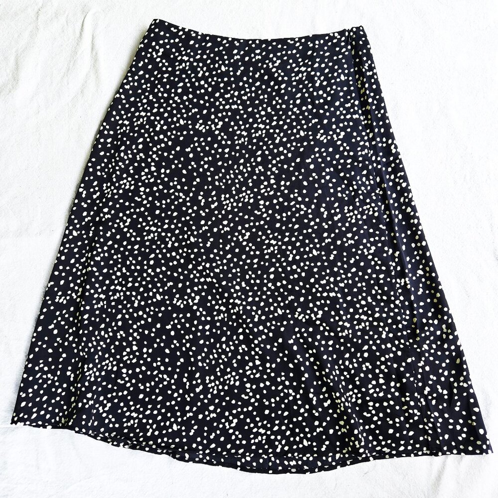 Polka Dot Skirt, Size Large / 8